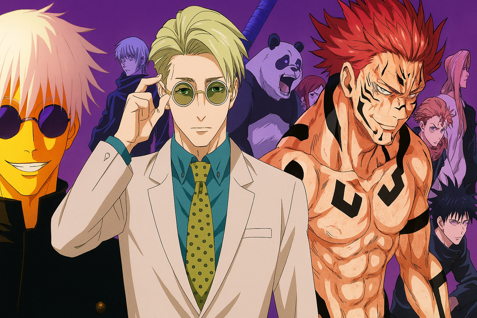 personaggi principali di jujutsu kaisen